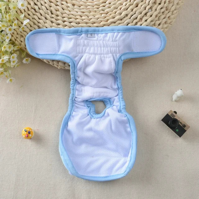 Female Dog Shorts Washable Cotton Panties Menstruation Underwear Briefs Jumpsuit Pet Physiological Pant Diaper Sanitary For Dog - Image 3