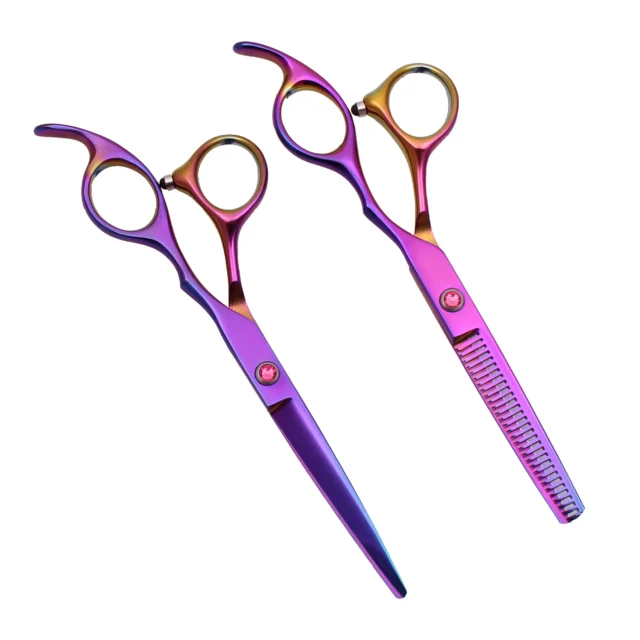 Hair Scissors 5.5 6.0 Professional Hairdressing Scissors Thinning Barber Scissor Set Hair Cutting Scissors 440C Japan Steel 888# - Image 6