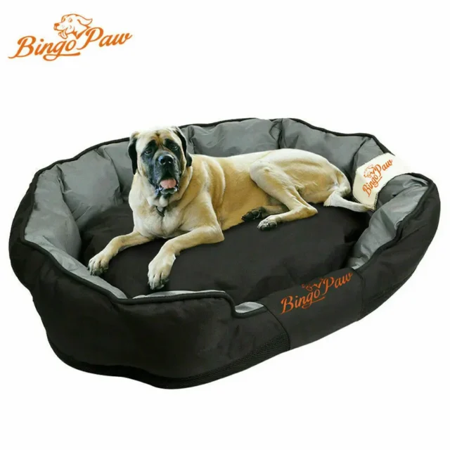 Waterproof XXL Extra Large Jumbo Orthopedic Sofa Dog Bed Pet Mat Kennel Washable Basket Pillow Comfy Bed - Image 3