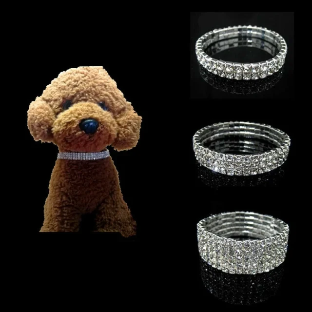 New Bling Dog Collar Cute Small Pet Collar Puppy Rhinestone Cat Dog Collars Princess Pet Collars Necklace Pet Products - Image 6