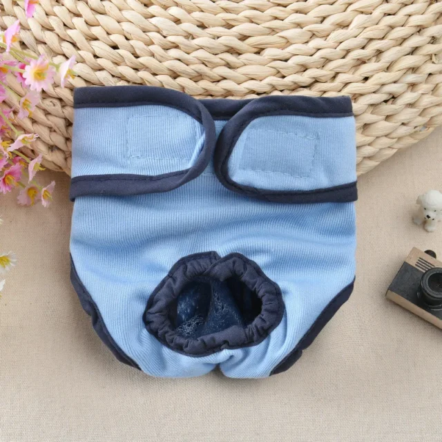 Female Dog Shorts Washable Cotton Panties Menstruation Underwear Briefs Jumpsuit Pet Physiological Pant Diaper Sanitary For Dog - Image 2