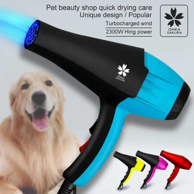 Pet Hair Dryer Cat High Power Hair Blowing Artifact Large And Small Dog Water Blower Special For Dogs