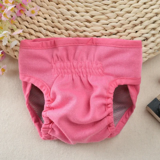 Female Dog Shorts Washable Cotton Panties Menstruation Underwear Briefs Jumpsuit Pet Physiological Pant Diaper Sanitary For Dog - Image 5