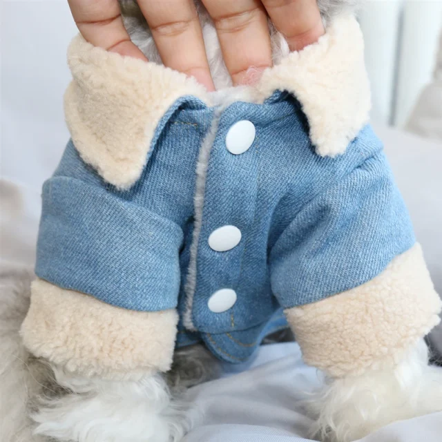 Dog Coat Jacket Winter Dog Clothes Thicken Warm Pet Outfit Pomeranian Bichon Poodle Schnauzer Welsh Corgi Clothing ropa perro - Image 2