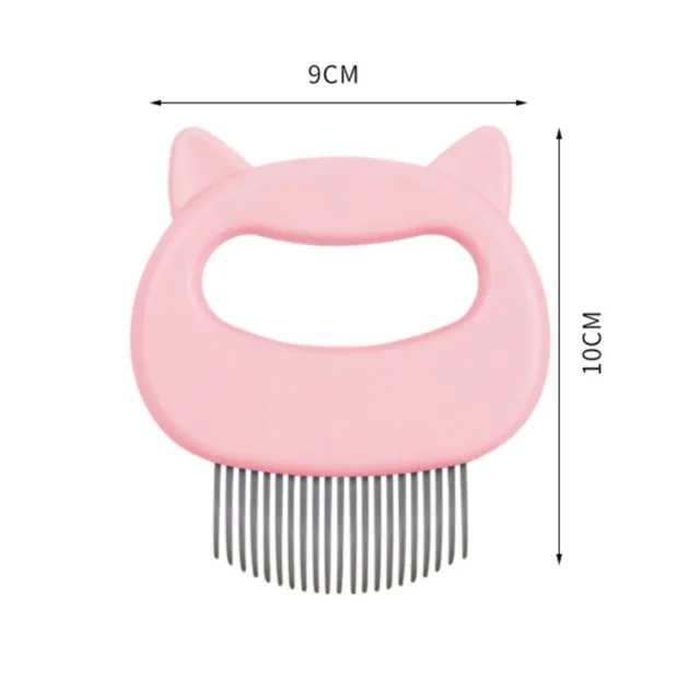 Pet Dog Cat Combs Hair Remover Brush Pet Grooming Tools Dog Massage Comb Brush Cute Handle Remove Loose Hairs Pet Cat Supplies - Image 6