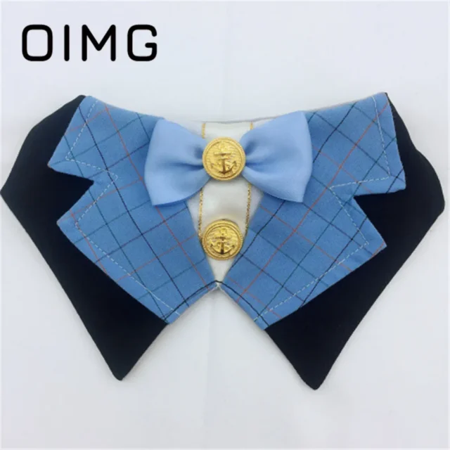 OIMG Gentleman Puppy Bandana Small Dogs Accessories Bichon Chihuahua Pomeranian Festival Party Cat Dog Supplies Cute Pets Bibs - Image 6