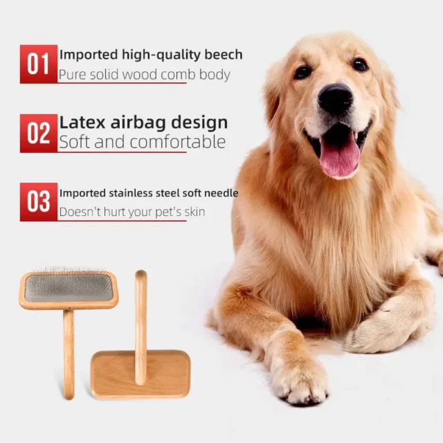 Pet Comb Brushing Fluffy Air Cushion Needle Comb Teddy Combing Artifact Opening Knot To Floating Hair General For Cats And Dogs - Image 6