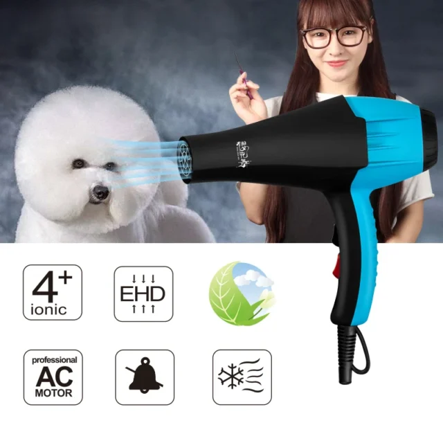 Pet Hair Dryer Cat High Power Hair Blowing Artifact Large And Small Dog Water Blower Special For Dogs - Image 5