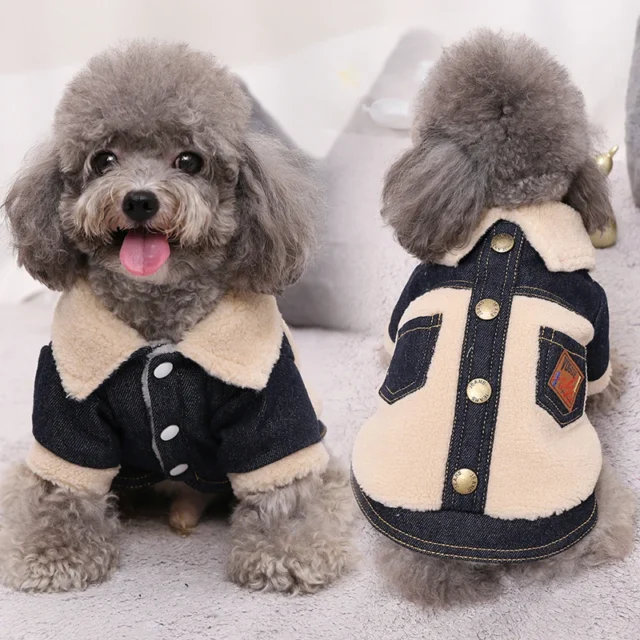 Dog Coat Jacket Winter Dog Clothes Thicken Warm Pet Outfit Pomeranian Bichon Poodle Schnauzer Welsh Corgi Clothing ropa perro - Image 4