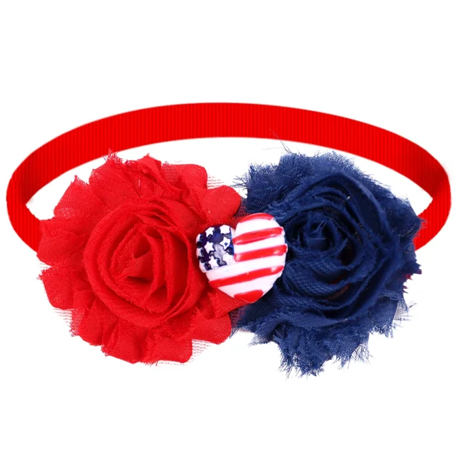 10pcs Dog Bow Tie Fashion Dog Accessories American Independence Day Pet Supplies Pet Dog Cat Bowties Holiday Pet Accessories - Image 5