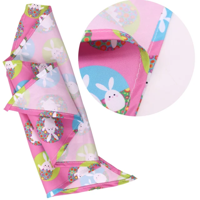 1 Pcs Dog Bandana Easter Day Rabbit Pet Dog Bandanas Scarf Polyester Small Dogs Cats Bandana Bibs Pet Accessories Supplies - Image 6