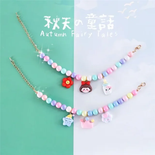 Cat Collar Party Wedding Necklace Macaron Pearl Jeweled Puppy Cat Collar Crown Star Paw Pet Dog Collar Accessories - Image 4