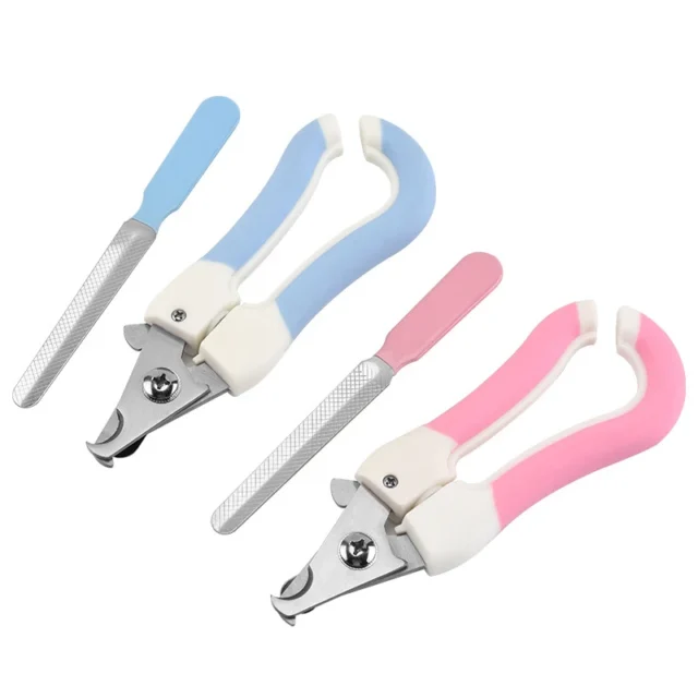 Pet Dog Cat Stainless Steel Claw Nail Clippers Cutter File Scissors Dogs Toe Care Trimmer Nails Pets Grooming Supplies - Image 5