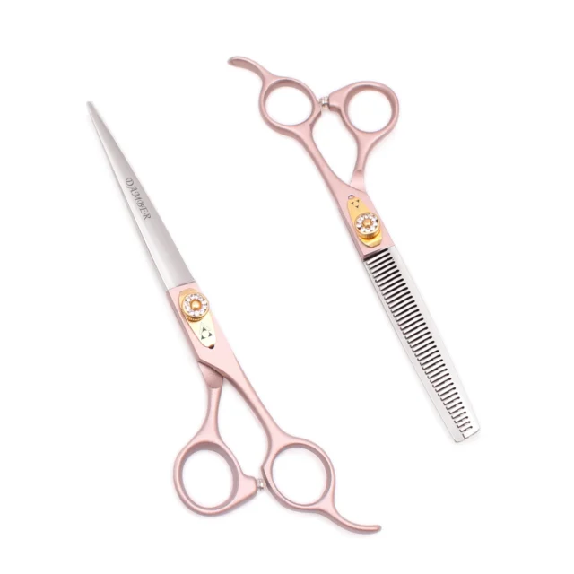 5.5 6 7 Japan Steel Professional Hairdressing Scissors Hair Thinning Barber Scissors Set Hair Cutting Shears 440C Scissors 9105# - Image 2