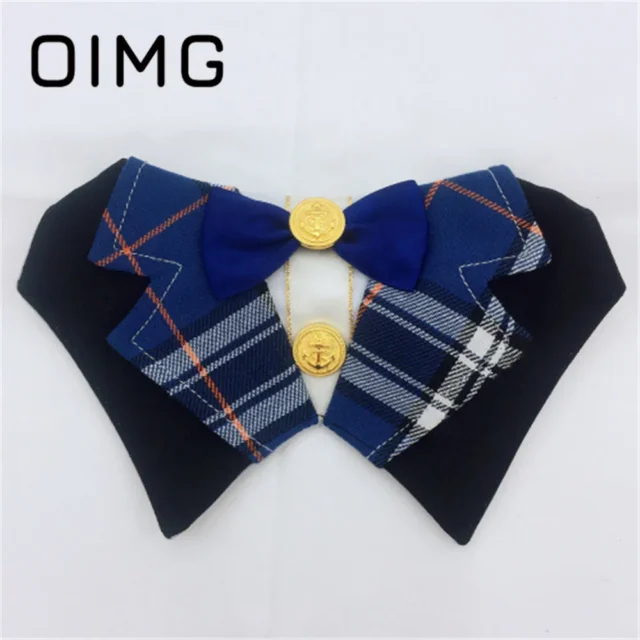 OIMG Gentleman Puppy Bandana Small Dogs Accessories Bichon Chihuahua Pomeranian Festival Party Cat Dog Supplies Cute Pets Bibs - Image 4