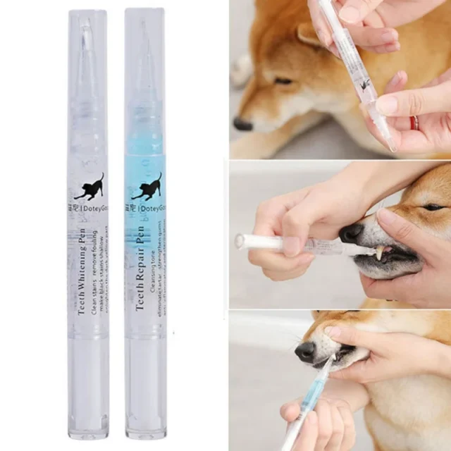 5ml Pets Teeth Cleaning Tool Dogs Cats Tartar Stones Scraper Plastic Cleaning Pen Cleaning Tools - Image 2