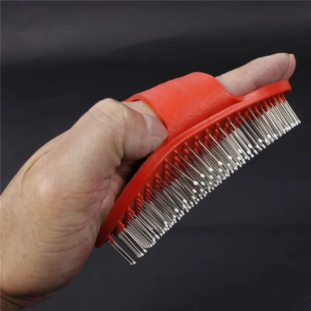 Hot Sale Pet Dog Cat Bath Brush Comb Rubber Glove Hair Fur Grooming Massaging Massage Pin Pet Shower Dog Brush Pets Supplies - Image 2