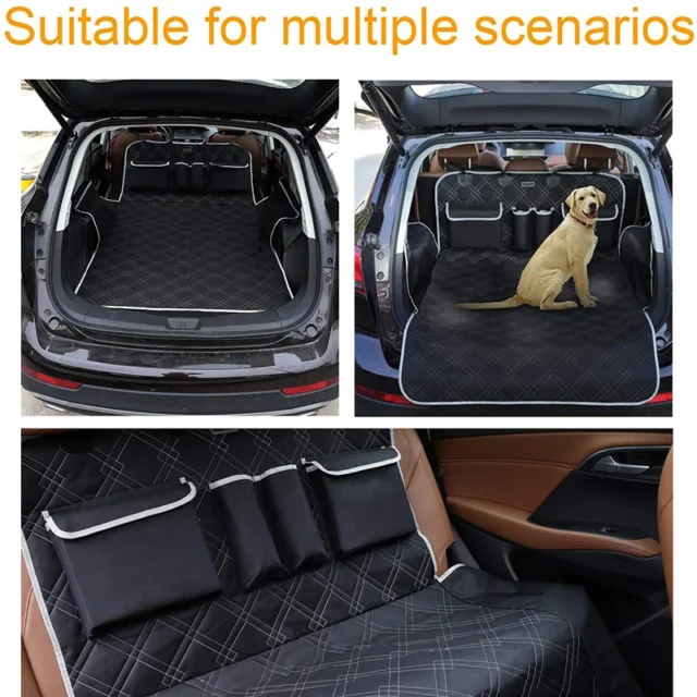 Benepaw Pet Cargo Cover Liner For SUV Car Non-Slip Waterproof Dog Seat Cover Mat For Back Seat Truck Bumper Flap Protector - Image 6