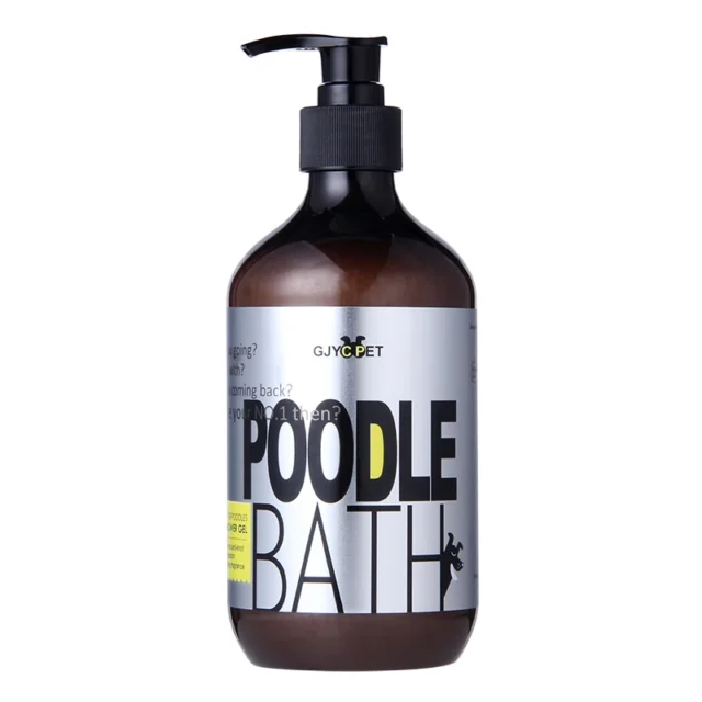 Free Shipping 500ml Poodle Shampoo Dog Shower Gel Shampoo Sensitive PH Balanced Dog Shampoo Pet Products Dog Bath Teddy Supplies - Image 6