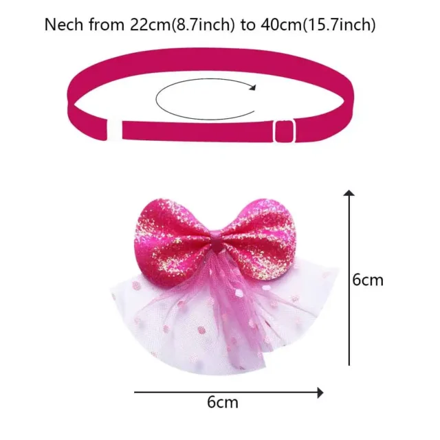 50/100PCS Dog Hair Bows 2022 NEW Flash Skirt Trim Dog Bow Tie Grooming Pet Accessories Free Shipping Items Pet Shop - Image 7