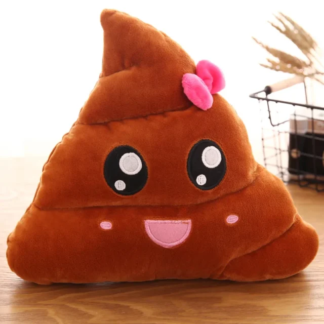 Wholesale cartoon new expression poo plush toys cute funny quirky funny poop cushion - Image 6