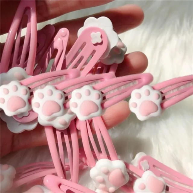 Paw Shape Pet Hairpins BB Clip Cat Dog Hair Clip Pin Barrette Accessories Hairgrip Headdress Dog Hair Grooming - Image 4