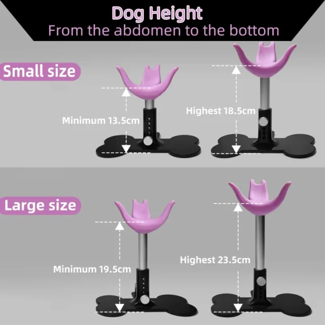 Magic Ladder MOTI Dog Auxiliary Standing Bracket Adjustable Pet Love Small Bench Beautician Fixed Dog Seat For Dog Grooming - Image 2