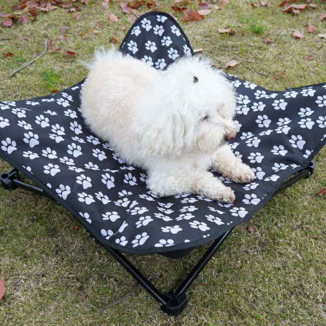 Foldable Elevated Dog Nest, Outdoor Camping, Pet Camping Lounge Bed, Removable, Washable, All Seasons, Universal - Image 2