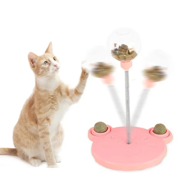 Pet Puzzle Food Leaking Ball Toy Cat Dog Interactive Treat Leaking Toy Catnip Slow Cat Dog Feeder Fun Pet Products Accessories - Image 6