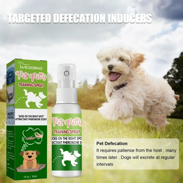 Pet Toilet Training Spray Inducer Dog Poops Cat Pee Positioning Defecation Puppy Stool Location Indoor Pet Potty Training Spray - Image 4