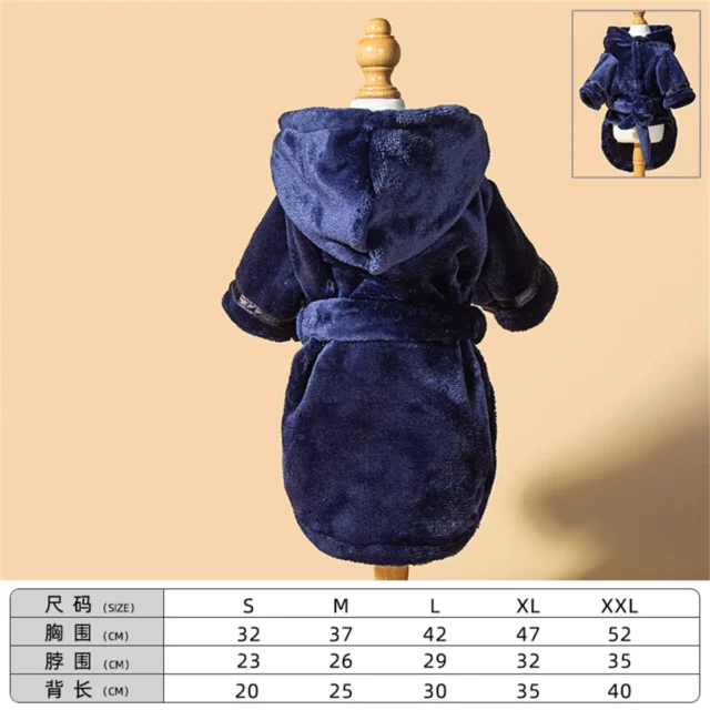 Pet Plush Jumpsuit Autumn Winter Medium Small Dog Clothes Warm Velvet Sweet Pajamas Kitten Puppy Cute Pullover Chihuahua Poodle - Image 6