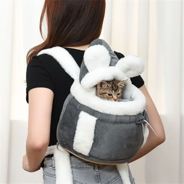 Outdoor Travel Chihuahua Puppy Dog Carrier Bacpack Winter Warm Pet Carrying Bags for Small Dogs Yorkshire Cat Nest mascotas Home - Image 5