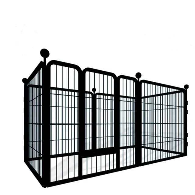 Outdoor activity dog fence dog cage multifunctional folding pet fence size pet fence, used for managing pet fences - Image 5