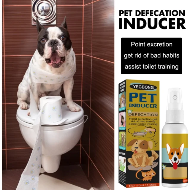 Dog Potty Training Spray Cats Kitten Outdoor Urine Poops Stool Location Helps Puppies Toilet Pet Positioning Defecation Inducer