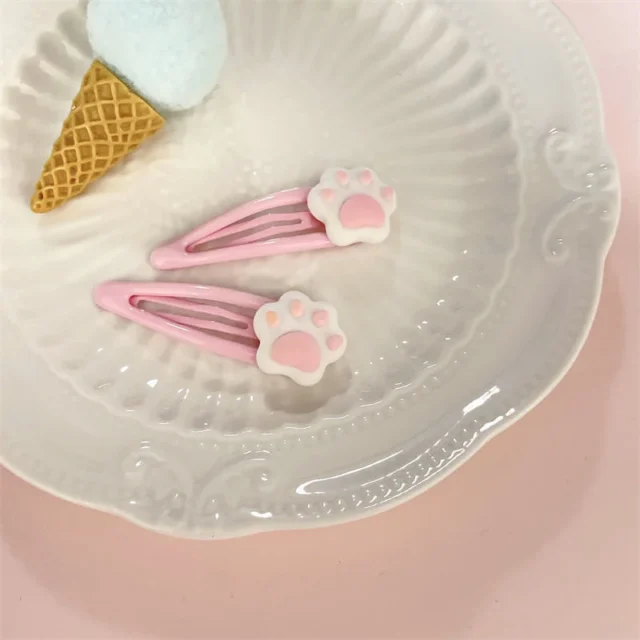 Paw Shape Pet Hairpins BB Clip Cat Dog Hair Clip Pin Barrette Accessories Hairgrip Headdress Dog Hair Grooming - Image 5