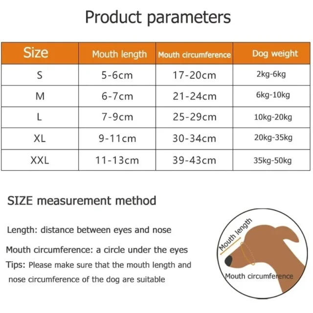 Soft Glue Adjustable Dog Muzzle, Anti-biting, Chewing Mask, Breathable Dog Muzzle, Durable, Strong Basket, Dog Supplies - Image 6