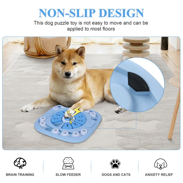 Dog Puzzle Toys Interactive Treat Dispensing Dog Toys for Large Medium Small Dogs Educational Slow Food Training Pet Products - Image 5