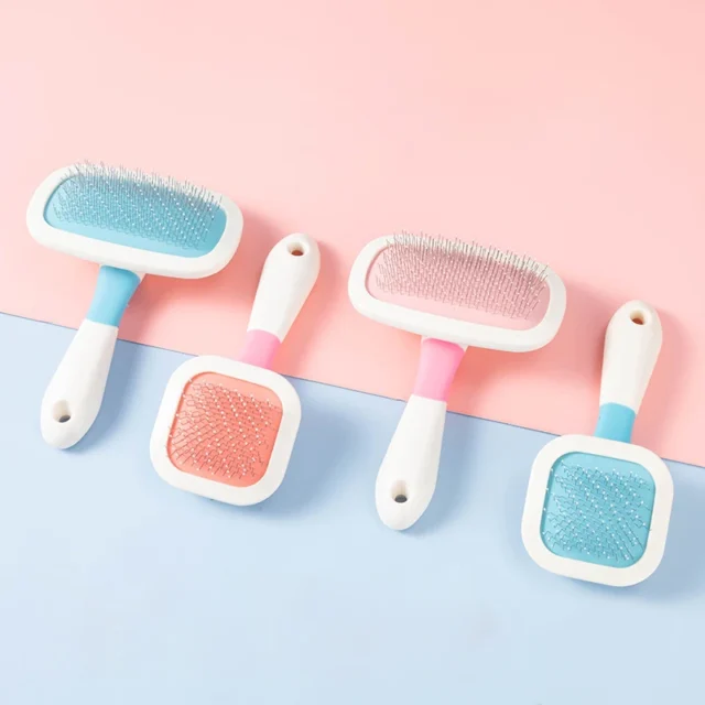 Dog Hair Remover Comb Cat Dog Hair Grooming And Care Brush For Long Hair Dog Pet Removes Hairs Cleaning Bath Brush Dog Supplies - Image 3