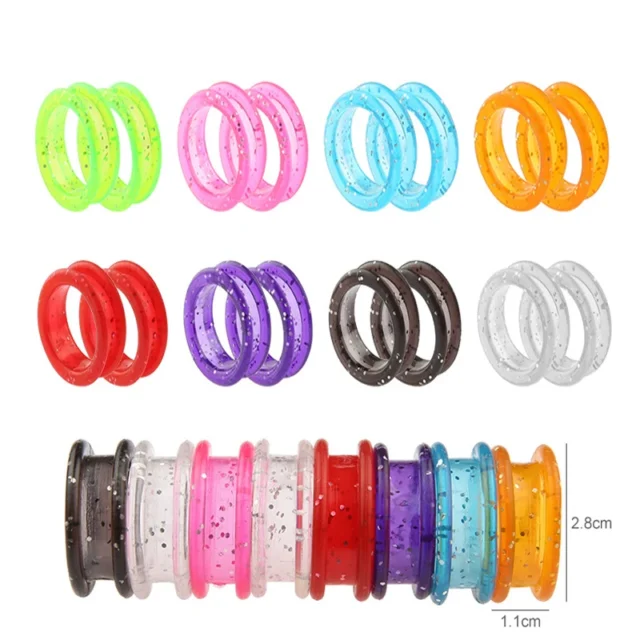 5PCS Silicone Finger Rings for Cat Dog Hair Scissors Professional Pet Grooming Scissors Protector Cutting Curved Thinning Shears - Image 3