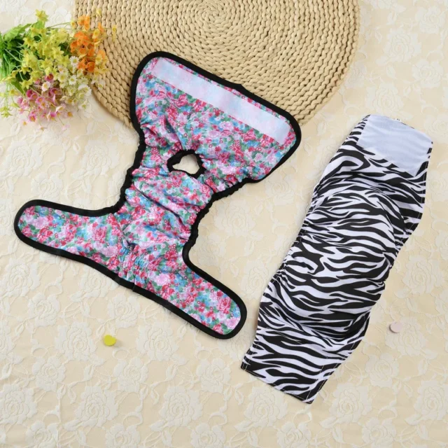 Female Dog Shorts Panties Menstruation Underwear Briefs Jumpsuit Washable Dog Physiological Pants XS-XL Diaper Sanitary For Dog - Image 5