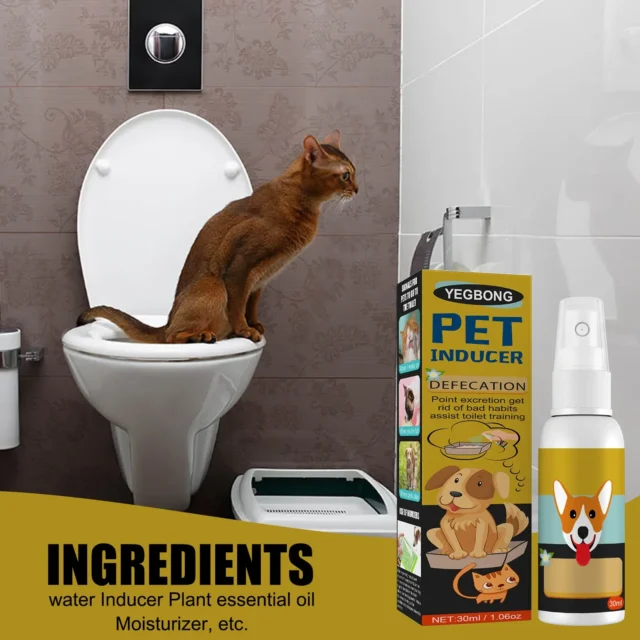 Dog Potty Training Spray Cats Kitten Outdoor Urine Poops Stool Location Helps Puppies Toilet Pet Positioning Defecation Inducer - Image 2