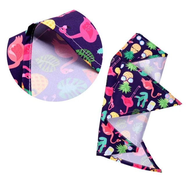 30 Pcs Comfortable Soft Bandanas For Dog Fruit Printing Pet Dog Cat Bandanas Scarf Dog Polyester Bandanas Dog Accessories - Image 5