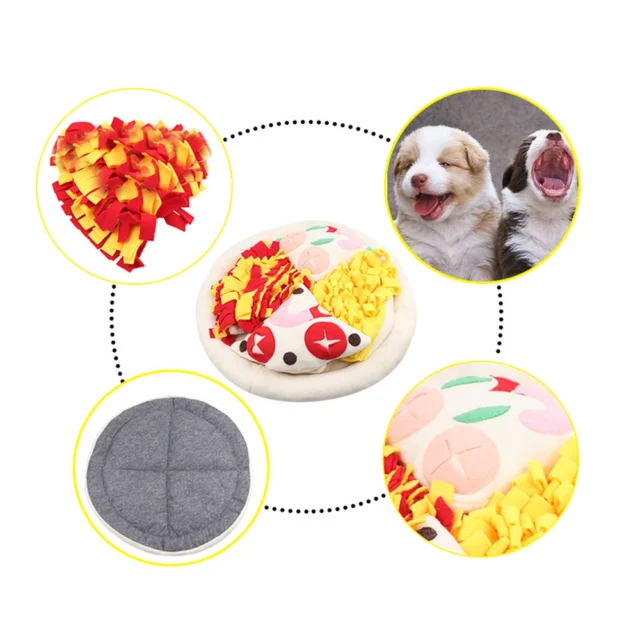 Pet Dog Snuffle Mat Dog toys Nose Smell Training Sniffing Dog Puzzle Toy Slow Feeding Food Dispenser Washable alfombra olfativa - Image 6