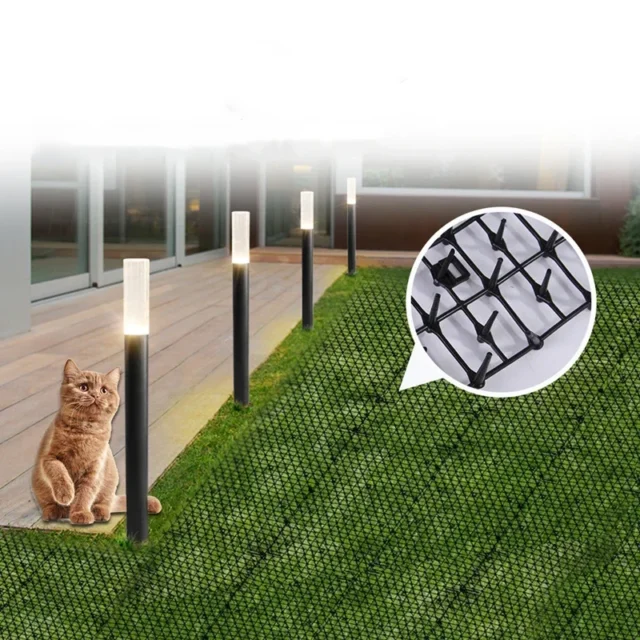 Garden Protective Anti-Cat Net Plastic Thorn Preventing Cat Mat No Hurt to Pets Durable Mesh Anti Pet Protection Netting - Image 2