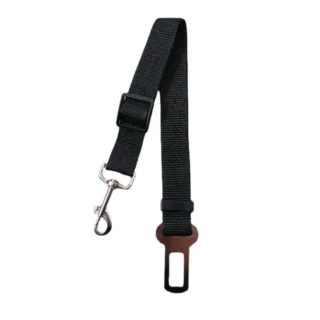 Pet seat belt black