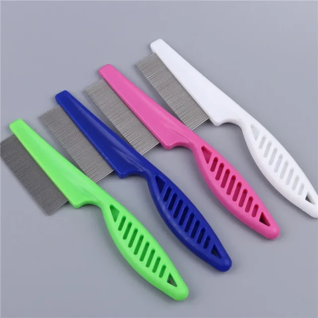 Hot Sale Pet Animal Care Comb Protect Flea Comb for Cat Dog Pet Stainless Steel Comfort Flea Hair Grooming Comb Dog Grooming - Image 2