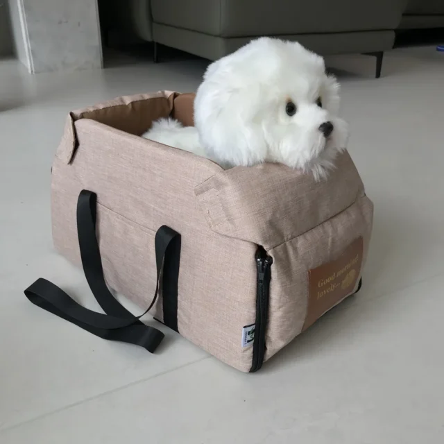 Pet Dog Car Seat Bed Car Central Seat Cat Dog Travel Portable Carrier for Safety Bag Dog Pet Accessories 펫 여행 고양이 개 좌석 침대 운송 - Image 3