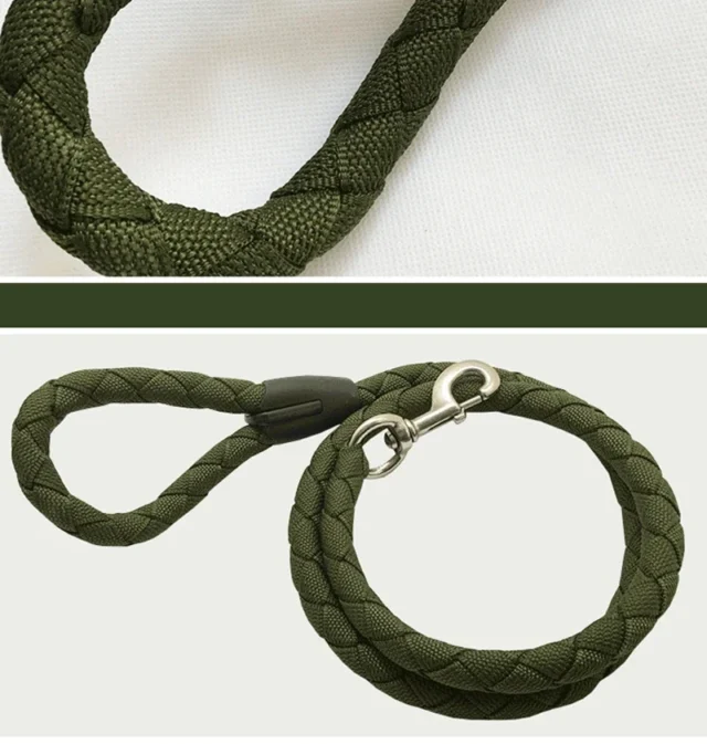 Fashion US Tactical Military Adjustable Dog Training Collar Nylon Leash Metal Buckle Dog Collar Leash Pet Supplies - Image 6