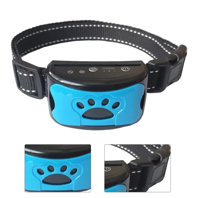 Pet Dog AntiBarking USB Electric Ultrasonic Dogs Stop Barking Vibration Anti Bark Collar Automatic Collar Dog Training Collars - Image 2