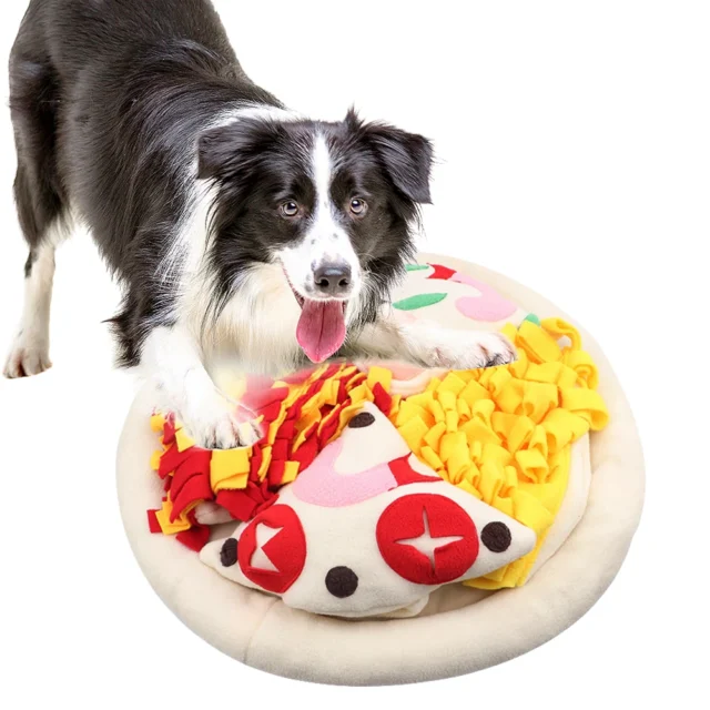 Pet Dog Snuffle Mat Dog toys Nose Smell Training Sniffing Dog Puzzle Toy Slow Feeding Food Dispenser Washable alfombra olfativa - Image 4